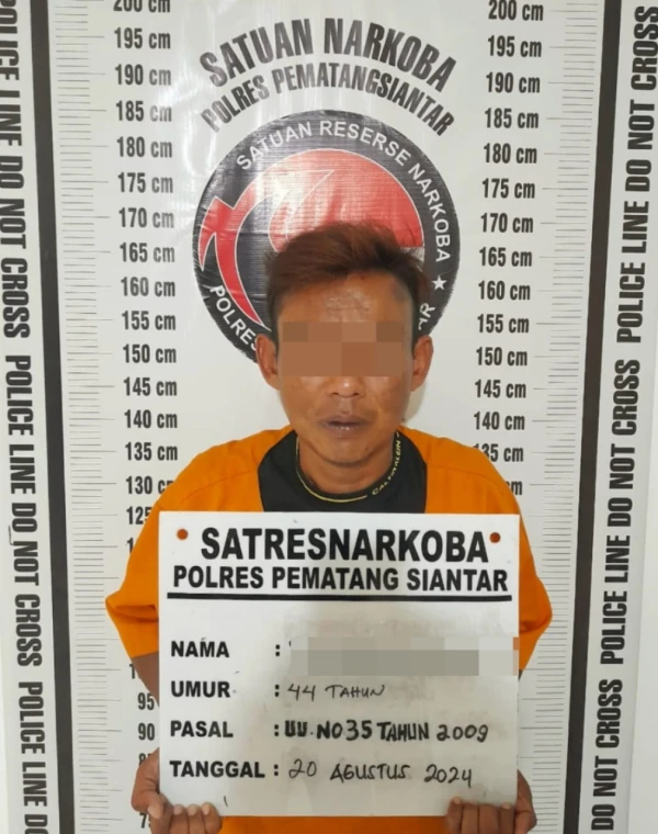 Residivis Bawa 3,34 Gram Sabu di Gang Pansur Opat Ditangkap Polres Pematangsiantar - DigitalMediaPublic